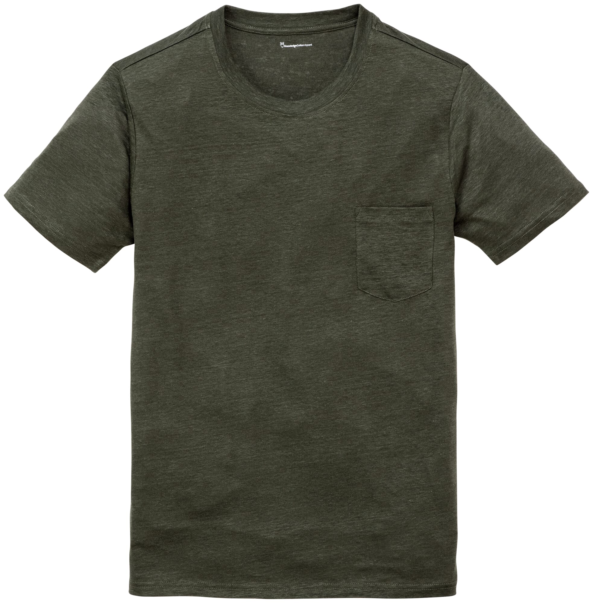 Mens Linen T-Shirt, green | Manufactum