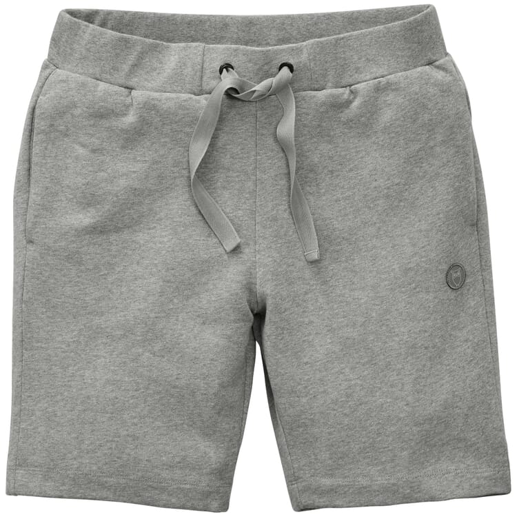 Men sweatshorts, Grey melange