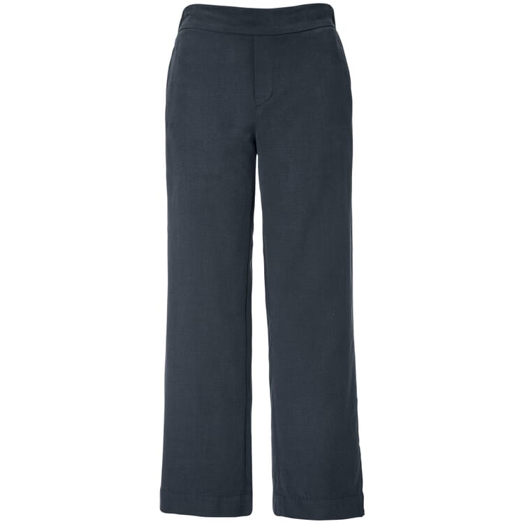 Ladies trousers 7/8 length with wide leg