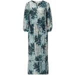Dames Midi Jurk Print Groen