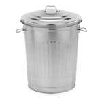 Multipurpose garbage can galvanized Medium