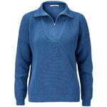 Ladies knitted royer cotton Blue