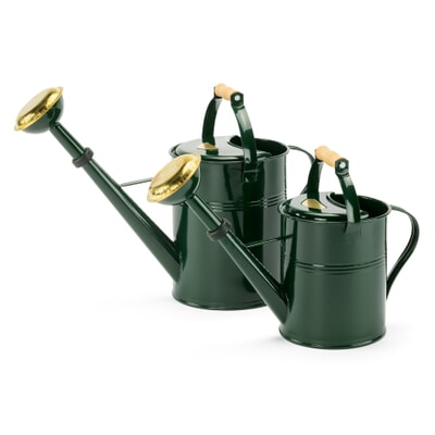 Gießkanne Stahlblech lackiert, 5 Liter, Grün