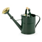 Watering can sheet steel painted 5 Litres Green