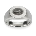 Men silver ring Lion 59 (18,8 mm)
