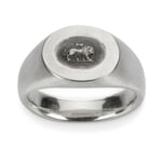 Sølvring til mænd Løve 59 (18,8 mm)