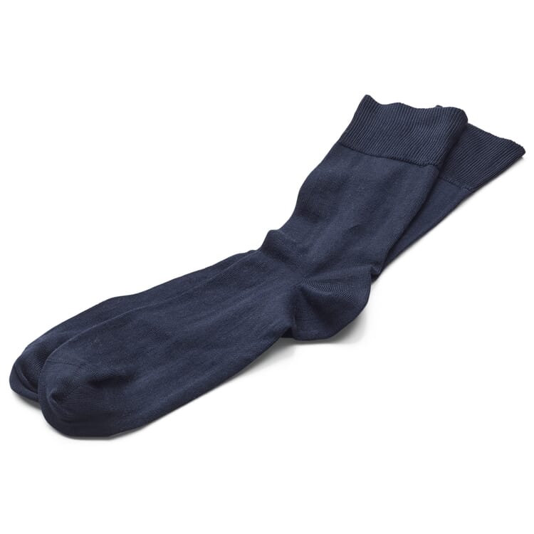 Unisex-bomuldssokker", Blue