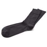 Unisex sock wool-cotton Black