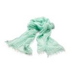 Ladies Crinkle Scarf Mint
