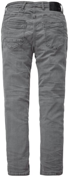 herenjeans Regular Slim Fit Grijs