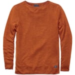 Herenhemd met lange mouwen Bruin rood