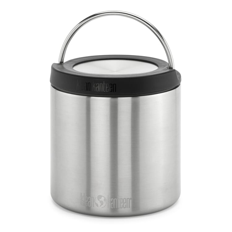 Vacuum-insulated food container