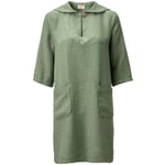 Robe en lin pour femme Vert