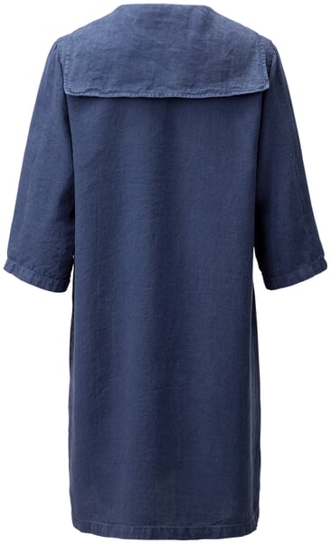 Damen-Leinenkleid Blau