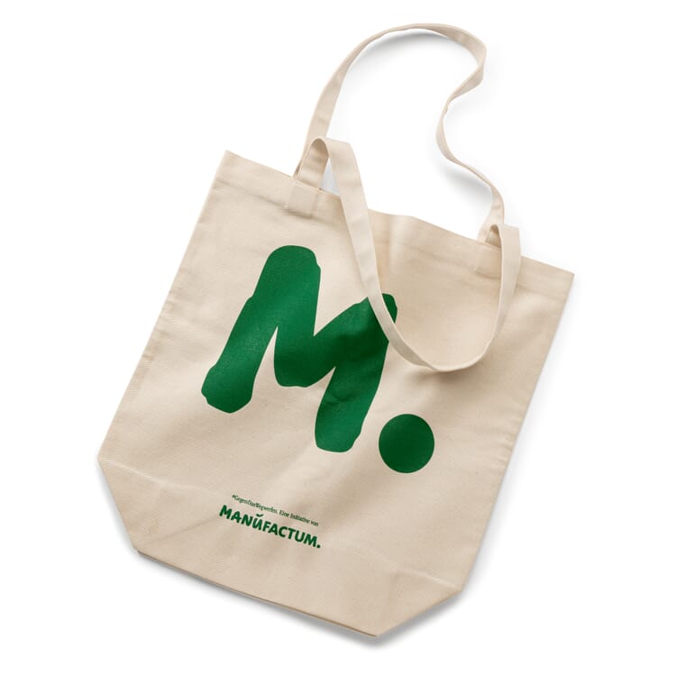 Manufactum shopping bag, ENTSORGE NICHT, RECYCEL