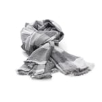 Men's neckerchief check White-Black