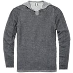 Men Knitted Hoodie Anthracite-Grey