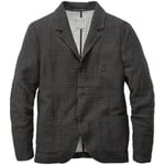 Chaqueta de algodón para hombre Negro