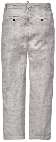 Men's linen pants Grey melange