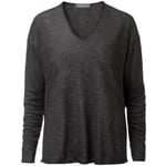 Ladies sweater V-neck Black