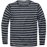 Herren-Strickpulli Blau-Grau