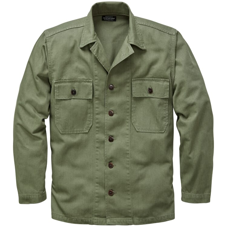 Chaqueta de algodón para hombre 1962, Oliva