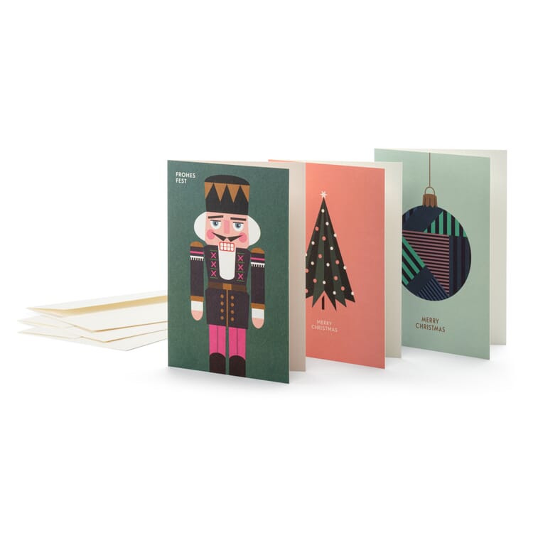 Christmas cards H & S (3 pieces)