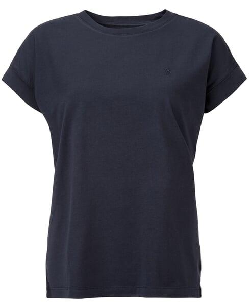 Ladies cotton shirt Dark blue
