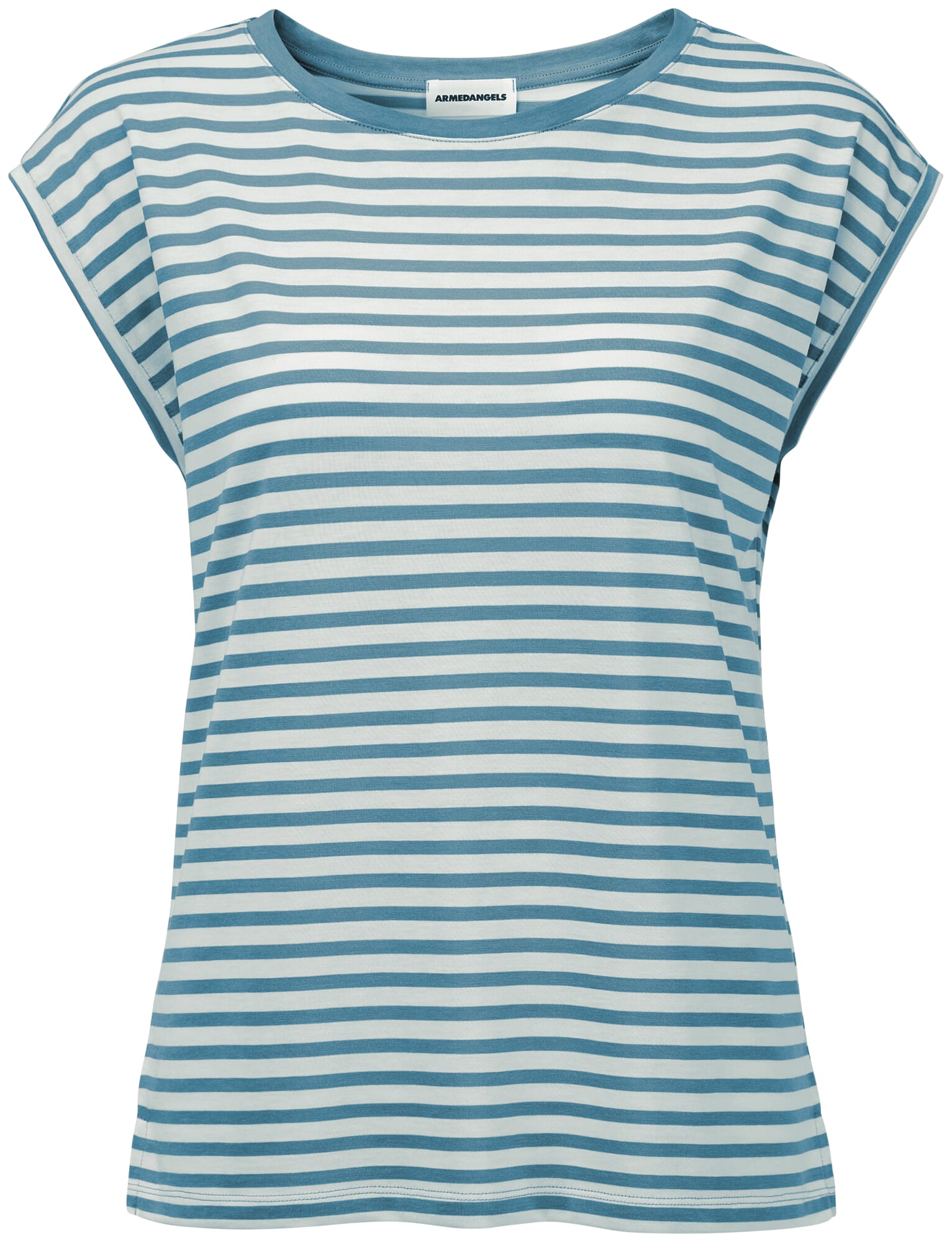 tanker twist woonadres Dames gestreept shirt, Blauw-Wit | Manufactum