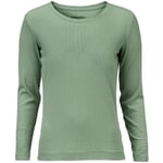 Damen-Rippenshirt Grün