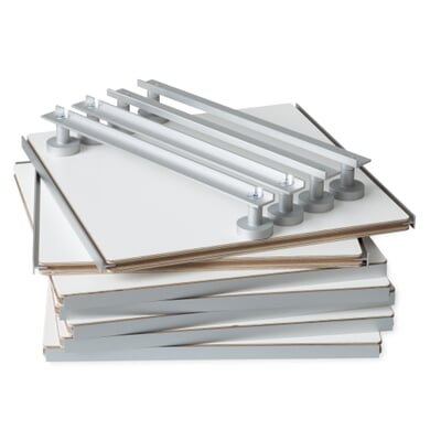 Panel Shelf System Shelving system 1Hoch3 - panel element, simple, 1 piece | Manufactum