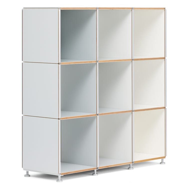 Shelving system 1Hoch3 - panel element, simple