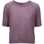 Ladies' shirt half sleeve linen Lilac