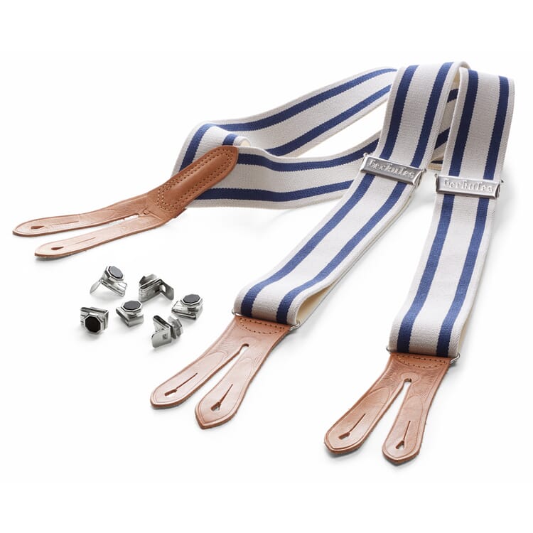 Suspenders Hercules, Grey-Blue