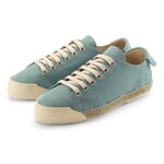 Ladies leather sneakers Bleu