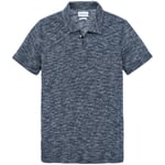 Herenpolo Blauw-Wit