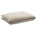 Bed cover hemp and linen Natural 135 × 200 cm