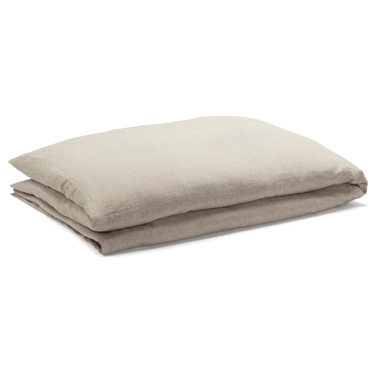 Comforter cover hemp and linen, Natural