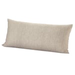 Pillowcase hemp and linen Natural 40 × 80 cm