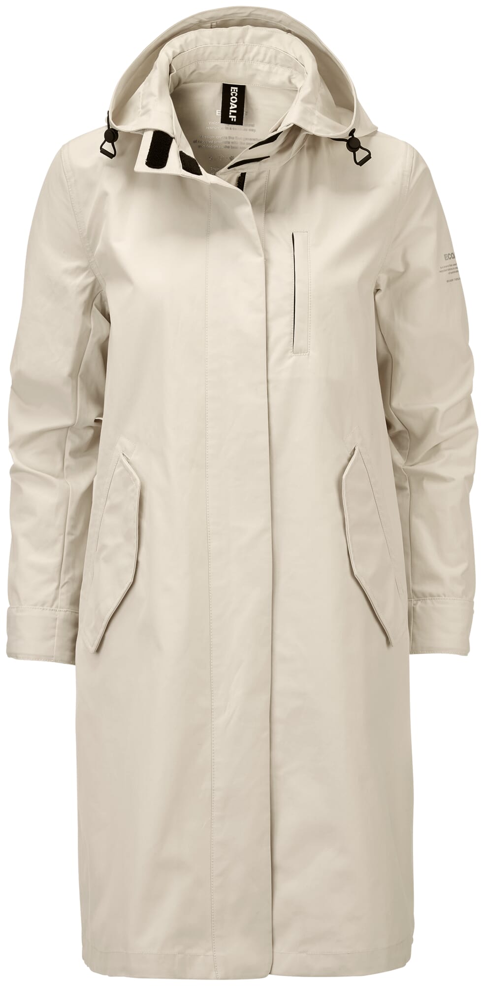 ladies coat cream