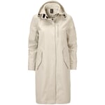 Ladies coat unlined Cream