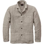 Giacca da uomo in lino Taupe