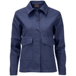 Giacca da donna in cotone Blu scuro