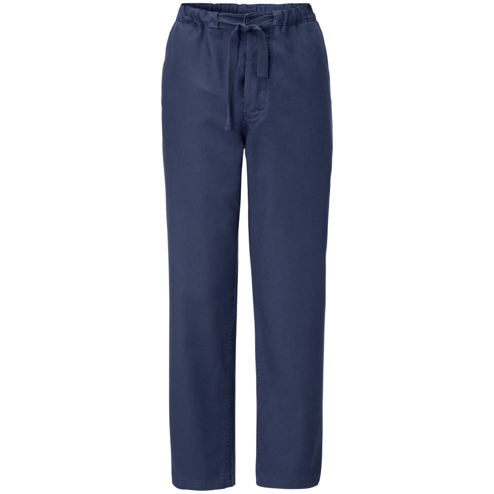Ladies cotton pants, Dark blue Manufactum