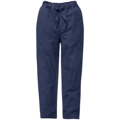 Signet Top Quality Cotton Pants Women's Blue