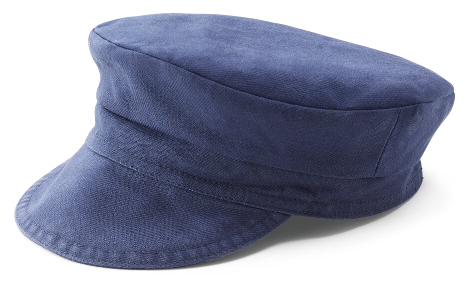 Unisex-bomuldskasket Mørkeblå