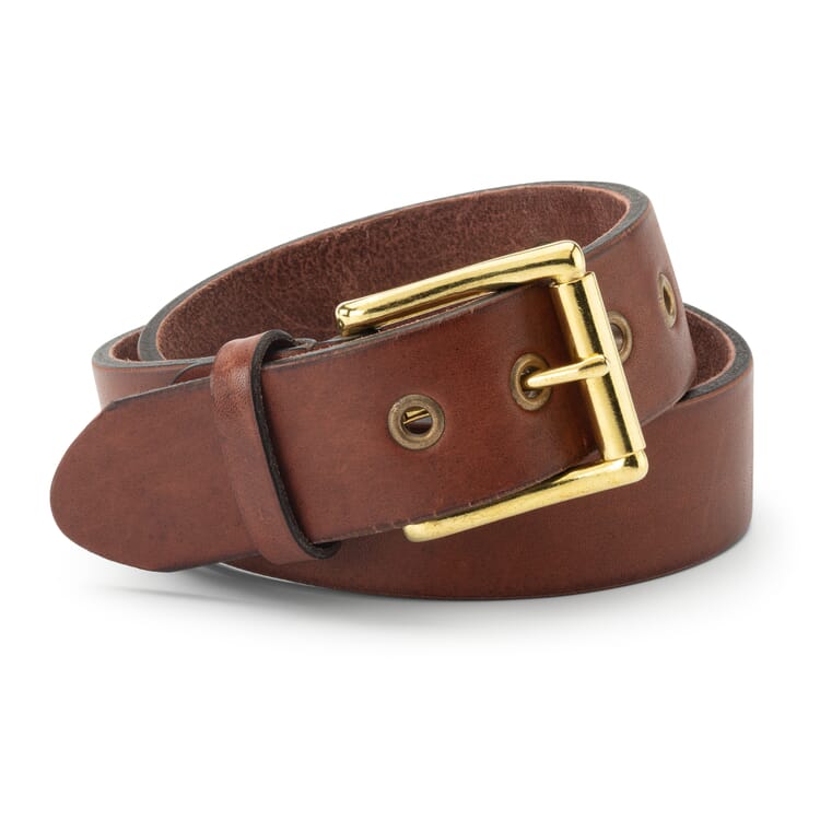 Ceinture en cuir pour homme Heritage, Marron