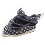 Dames sjaal Nicki zijde Blauw-crème