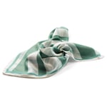 Dames sjaal zijde Groen-Wit