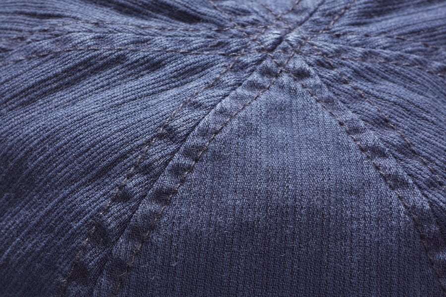 Men’s Docker Cap" Navy, close-up